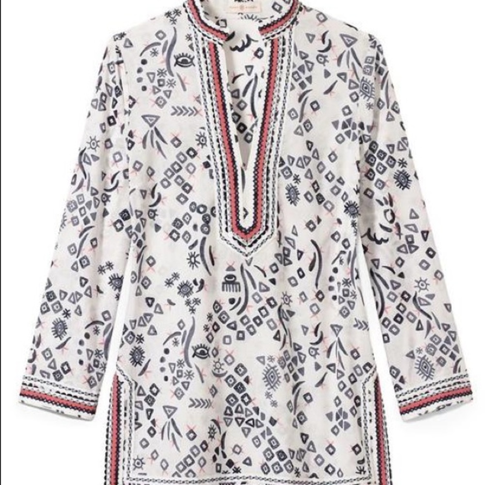 Tory Burch Tribal Tunic. Size 6
